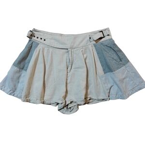 Free People Two-Tone Shorts Size 2